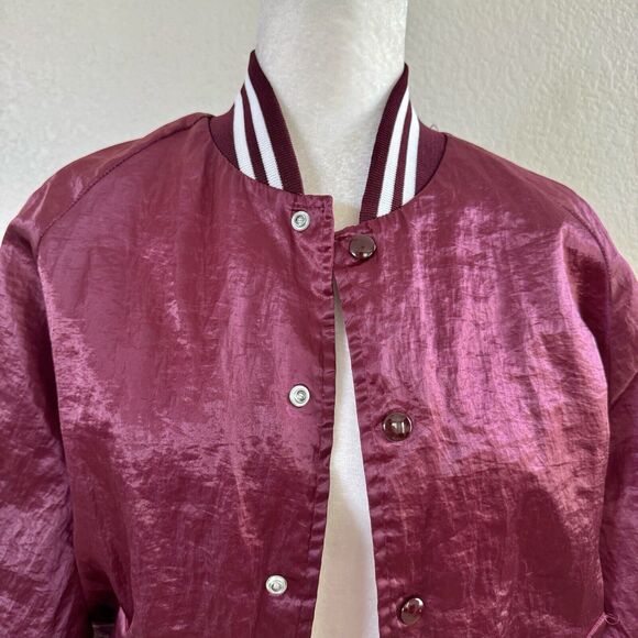 Vintage Chevy Jacket The Heartbeat Of America Full Zip Red Mens Medium USA #2 - Picture 4 of 13